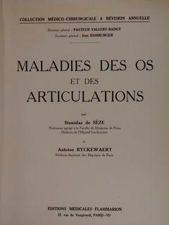 Image du vendeur pour Maladies des os et des articulations. mis en vente par EDITORIALE UMBRA SAS