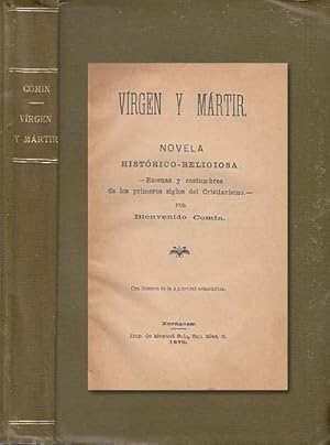 Imagen del vendedor de VRGEN Y MARTIR (Escenas y costumbres de los primeros siglos del cristianismo) a la venta por Librera Vobiscum