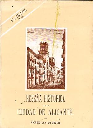 Imagen del vendedor de RESEA HISTRICA DE LA CIUDAD DE ALICANTE. a la venta por Asilo del libro