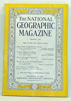 Imagen del vendedor de The National Geographic Magazine, Volume 99, Number 3 (March 1951) a la venta por Cat's Cradle Books