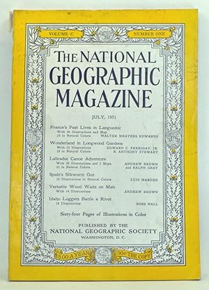 Imagen del vendedor de The National Geographic Magazine, Volume 100, Number 1 (July 1951) a la venta por Cat's Cradle Books