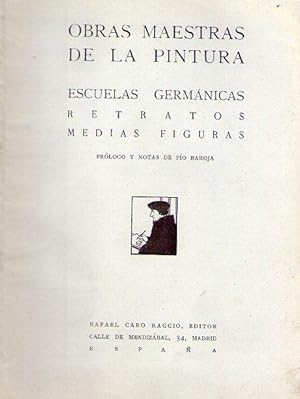 OBRAS MAESTRAS DE LA PINTURA. Escuelas germánicas, españolas, italianas. Retratos medias figuras....