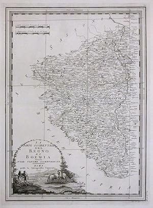 La Parte Occidentale del Regno di Boemia Delineata Sulle Ultime Osservazioni