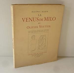 La vénus de Milo et Olivier Voutier. Frontispice gravé par Decaris. Sept bois gravés par Gustave ...