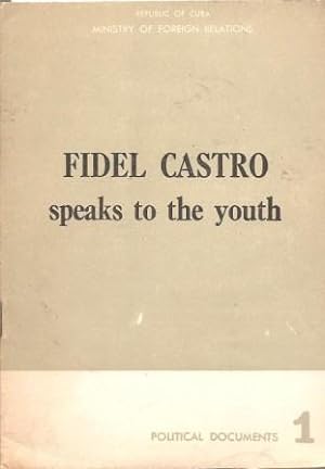 Imagen del vendedor de Fidel Castro Speaks to Youth a la venta por Works on Paper