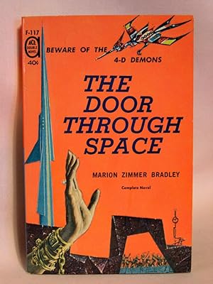 Seller image for THE DOOR THROUGH SPACE, bound with RENDEZVOUS ON A LOST WORLD. for sale by Robert Gavora, Fine & Rare Books, ABAA