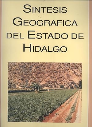 Imagen del vendedor de Sintesis Geografica del Estado de Hidalgo a la venta por Masalai Press