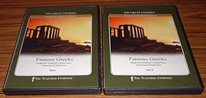 Famous Greeks : Part 1 and Part 2 DVD Set of 4 Discs ( The Great Courses - Ancient and Medieval H...