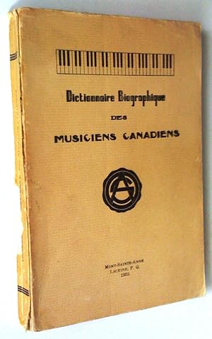 Dictionnaire biographique des musiciens canadiens