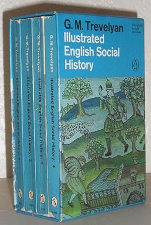 Illustrated English Social History - 4 Volumes in Slipcase