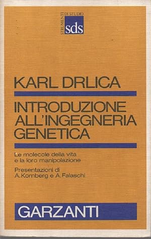 Imagen del vendedor de INTRODUZIONE ALL'INGEGNERIA GENETICA - Le molecole della vita e la loro manipolazione (1986) a la venta por Invito alla Lettura