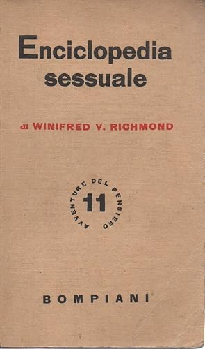 Immagine del venditore per ENCICLOPEDIA SESSUALE (1943) venduto da Invito alla Lettura