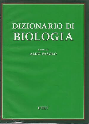 Bild des Verkufers fr DIZIONARIO DI BIOLOGIA - diretto da Aldo Fasolo (2003) zum Verkauf von Invito alla Lettura