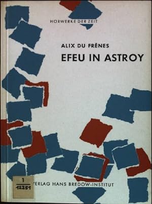 Bild des Verkufers fr Efeu in Astroy Hrwerke der Zeit; 26 zum Verkauf von books4less (Versandantiquariat Petra Gros GmbH & Co. KG)