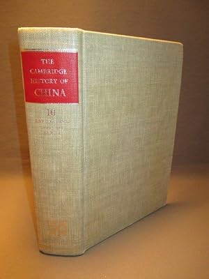 The Cambridge History of China. Volume 10, Late Ch'ing, 1800-1911, Part I