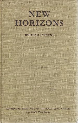 Image du vendeur pour New Horizons: A Study Of Australian-Indian Relationships mis en vente par Marlowes Books and Music