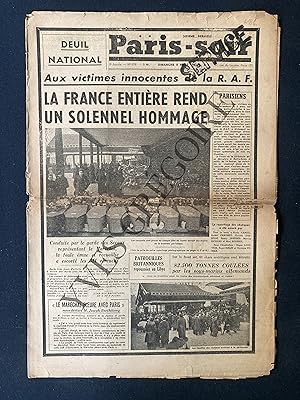 PARIS-SOIR-N°578-DIMANCHE 8 MARS 1942