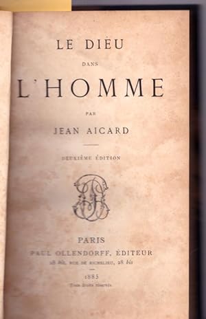 Le Dieu dans l'homme