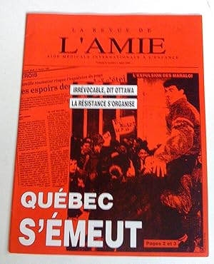 La Revue de l'AMIE, aide médicale internationale à l'enfance, vol. 4, no 1, mars 1994: Irrévocabl...