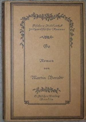 Bild des Verkufers fr Go. Roman. Neubearbeitete Ausgabe. zum Verkauf von Antiquariat Johann Forster