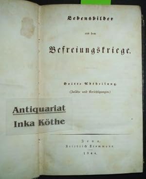 Lebensbilder aus dem Befreiungskriege - Dritte Abteilung (Zusätze und Berichtigungen)