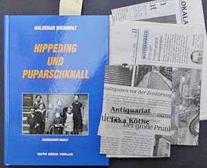 Hippeding und Puparschknall : Magdeburger damals - vom Autor signiert - innenliegend 4 Zeitungsau...