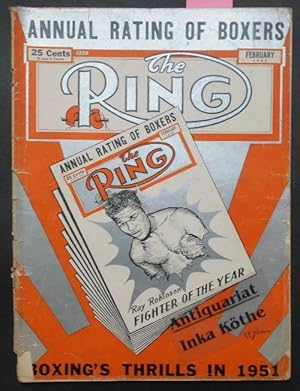 The Ring - February 1952 World"s Foremost Boxing Magazine -