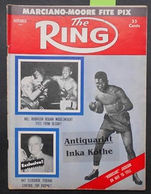 The Ring - November 1955 World"s Foremost Boxing Magazine -