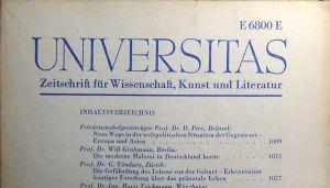 Universitas - Heft 1 - 32. Jahrgang 1977 - Zeitschrift für Wissenschaft, Kunst und Literatur -