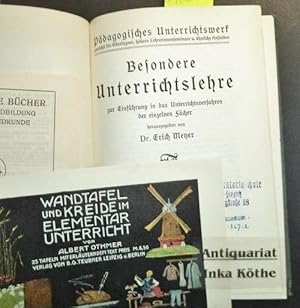 Besondere Unterrichtslehre zur Einführung in das Unterrichtsverfahren der einzelnen Fächer - INNE...