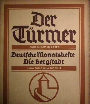 Der Türmer - Zum Sehen geboren - zum Schauen bestellt Heft 8 - 1932 - Deutsche Monatshefte - Die ...