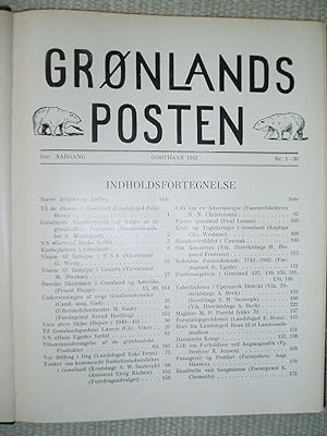 Seller image for Grnlandsposten : 1. Aargang : 1942 for sale by Expatriate Bookshop of Denmark