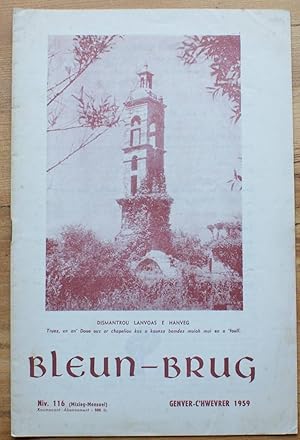 Bleun-Brug N° 116 - Janvier-Février 1959