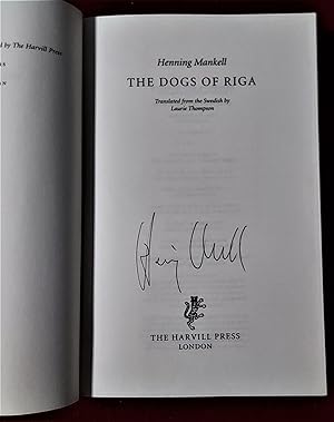 Bild des Verkufers fr The Dogs of Riga ***SIGNED*** zum Verkauf von Coach Books