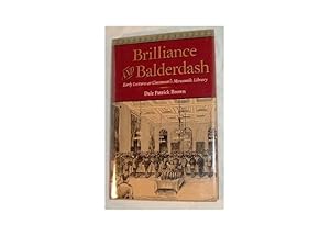 BRILLIANCE AND BALDERDASH Early Lectures at Cincinnati's Mercantile Library