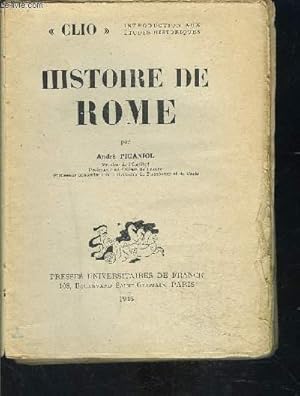Bild des Verkufers fr HISTOIRE DE ROME zum Verkauf von Le-Livre