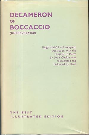 Seller image for The Decameron of Giovanni Boccaccio - Volume The Best Illustrated Edition for sale by CHARLES BOSSOM