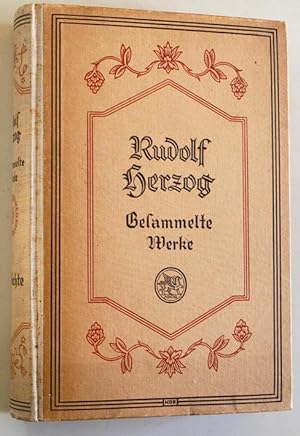Herzog Rudolf. Gesammelte Werke. Zweite reihe in sechs Bänden.