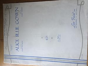 Seller image for Alice Blue Grown from the Musical Play " Irene" for sale by H&G Antiquarian Books