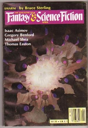 Seller image for The Magazine of Fantasy & Science Fiction April 1982 -That Frog, Swarm, The ECM War, The Bung-Hole Caper, Valhalla, One Night of Song, Station Gehenna, The Blessing of La Llorona, Change of Time and States for sale by Nessa Books
