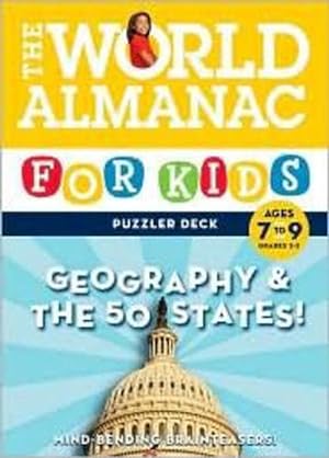 Bild des Verkufers fr The World Almanac for Kids Puzzler Deck: Geography & the 50 States, Ages 7-9, Grades 2-3 zum Verkauf von AussieBookSeller