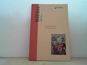 Sondersprachen - Kunstsprachen. (=Biblos. Beiträge zu Buch. Bibliothek und Schrift, 2011 / 2.Heft...