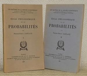 Bild des Verkufers fr Essai philosophique sur les probabilits. Tomes I et II. Collections Les Maitres de la Pense Scientifique. zum Verkauf von Bouquinerie du Varis