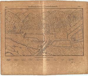 Bild des Verkufers fr Der Statt Hammelburg in Francfen Contrafactur. zum Verkauf von Robert Frew Ltd. ABA ILAB