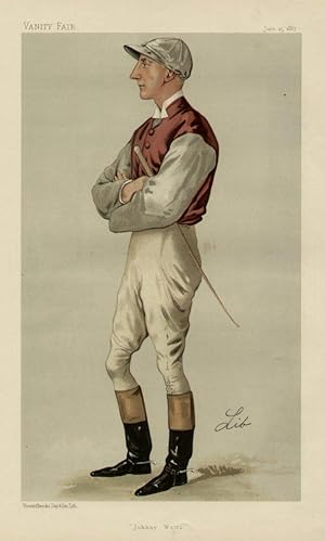 Image du vendeur pour Johnny Watts". Men of the Day. No. 380. Jockey. mis en vente par Robert Frew Ltd. ABA ILAB