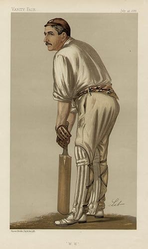 Image du vendeur pour W. W.". Men of the Day. No. 406. Cricketer. mis en vente par Robert Frew Ltd. ABA ILAB