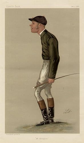 Image du vendeur pour Mr. Abington". Men of the Day. No. 412. Jockey. mis en vente par Robert Frew Ltd. ABA ILAB
