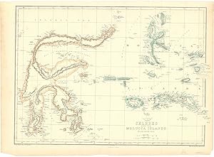 Celebes and the Molucca Islands.