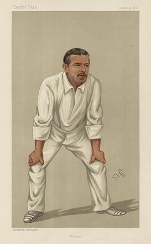 Image du vendeur pour Monkey". Men of the Day. No. 513. Cricketer. mis en vente par Robert Frew Ltd. ABA ILAB