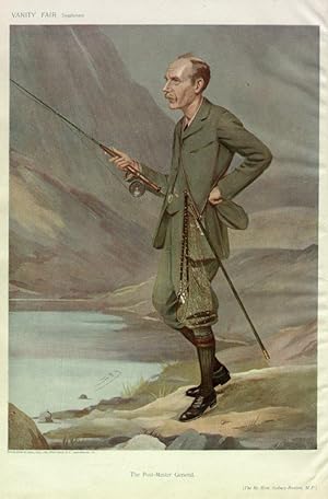 Image du vendeur pour The Post-Master General". Men of the Day. No. 1047. Fisherman. mis en vente par Robert Frew Ltd. ABA ILAB